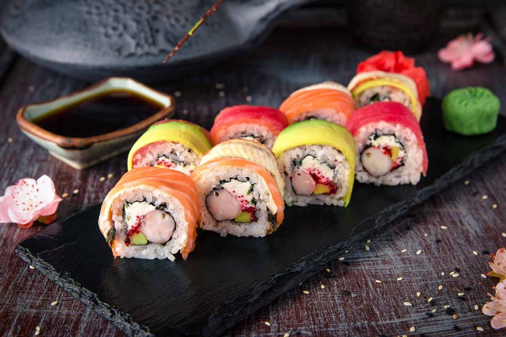 Pytanie o czas dostawy sushi