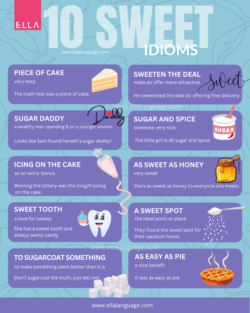 sweet idioms