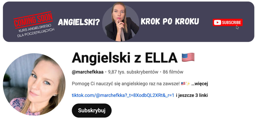 Top 8 polskich kanałów na YouTube do nauki angielskiego 2026