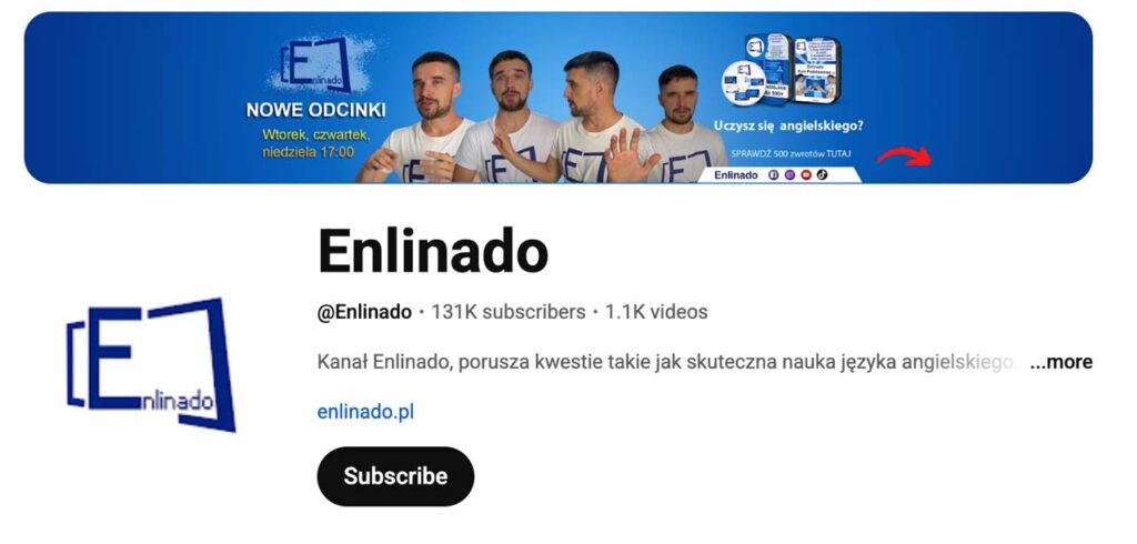 Top 8 polskich kanałów na YouTube do nauki angielskiego 2026