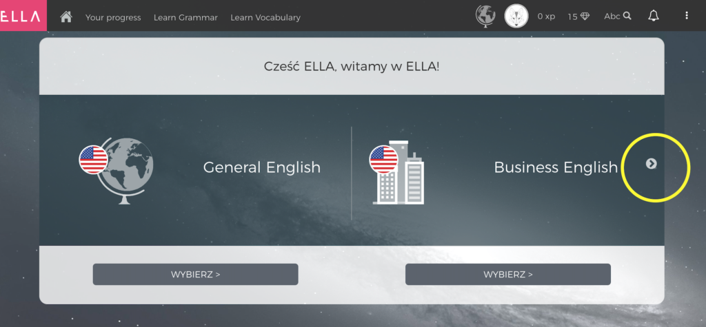 Learning English with ELLA